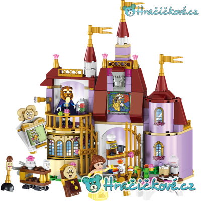Začarovaný zámek Princezny Belle, 379 dílků (stavebnice typu Lego)