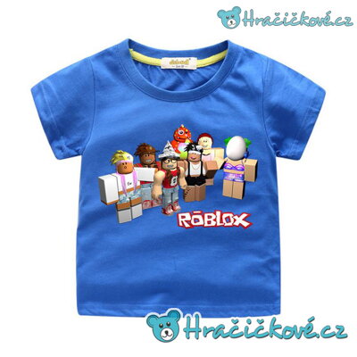 Tričko z oblíbené hry Roblox - modré