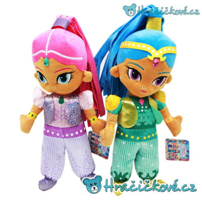 Plyšové panenky z pohádky Třpytka a Světla (Shimmer and Shine)