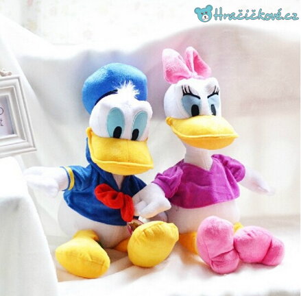 Roztomilí plyšoví kamarádi Kačer Donald a Daisy 30cm