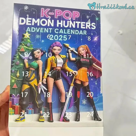 Adventní kalendář s figurkami K-pop: Lovkyně démonů (Demon Hunters) Adventní kalendář s figurkami K-pop: Lovkyně démonů (Demon Hunters)