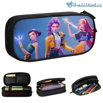 Školní penál na zip K-pop: Lovkyně démonů (Demon Hunters) Školní penál na zip K-pop: Lovkyně démonů (Demon Hunters)