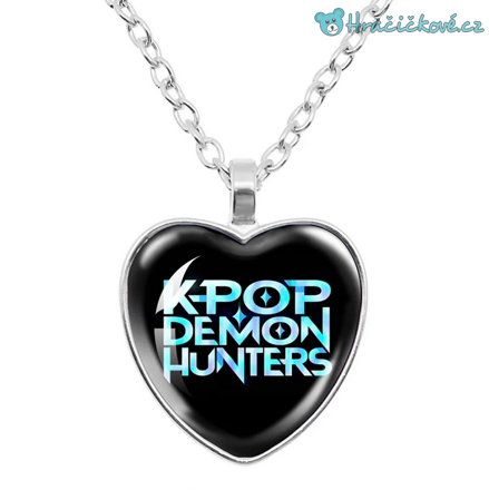 Náhrdelník srdce K-pop: Lovkyně démonů (Demon Hunters) Náhrdelník srdce K-pop: Lovkyně démonů (Demon Hunters)
