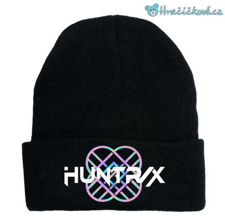 Černá zimní čepice K-pop: Lovkyně démonů (Demon Hunters)