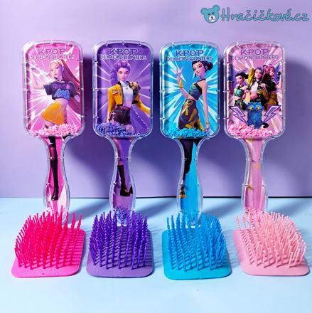 Hřeben na vlasy K-pop: Lovkyně démonů (Demon Hunters)