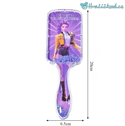 Hřeben na vlasy K-pop: Lovkyně démonů (Demon Hunters)