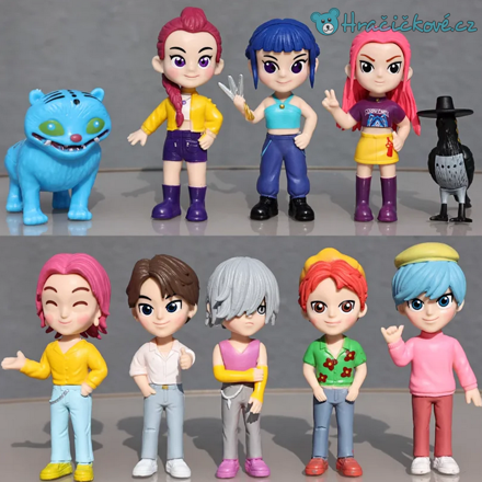 Figurky K-pop: Lovkyně démonů (Demon Hunters), 10ks