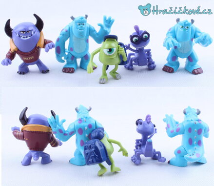 Figurky Příšerek s.r.o. 12 kusů (Monsters University)