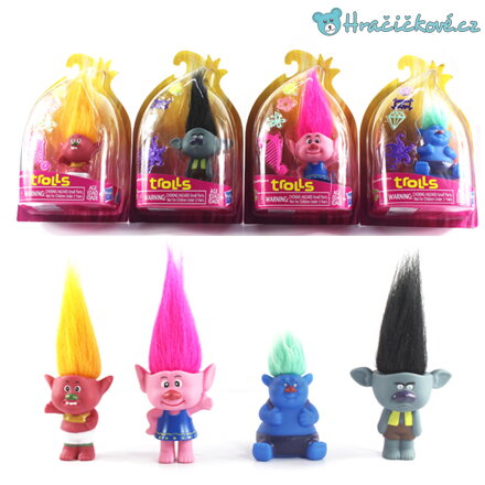 Figurky Trolů z filmu Trolové (Trolls)