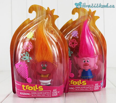 Figurky Trolů z filmu Trolové (Trolls)