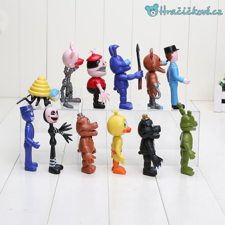 Figurky Five Nights At Freddy's, 12 ks (Pět nocí u Freddyho)