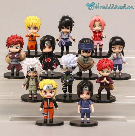 Figurky Naruto, 12ks