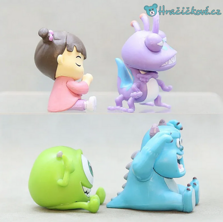 Figurky Příšerek s.r.o. 4 kusů (Monsters University)