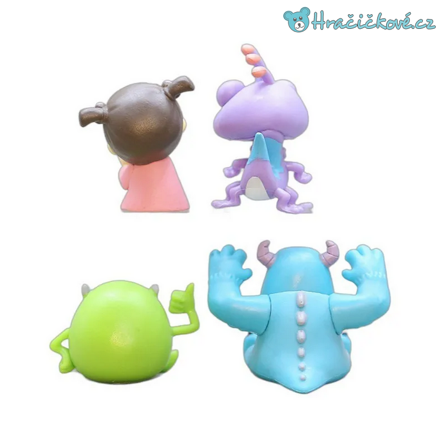 Figurky Příšerek s.r.o. 4 kusů (Monsters University)