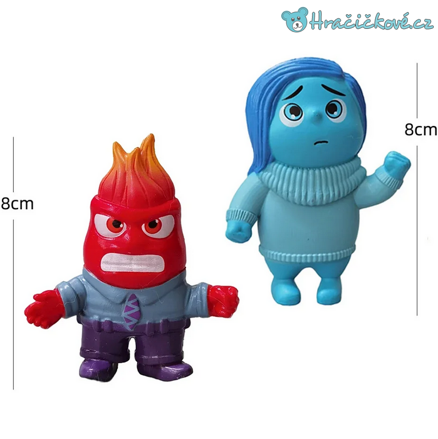 Figurky z pohádky V hlavě, 6ks (Inside Out)