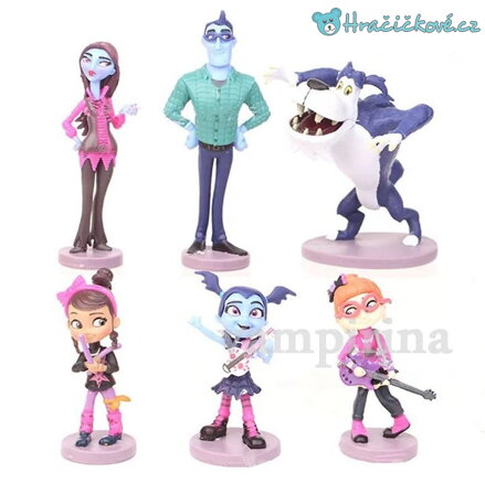 Figurky ze seriálu Vampirina, 6 ks