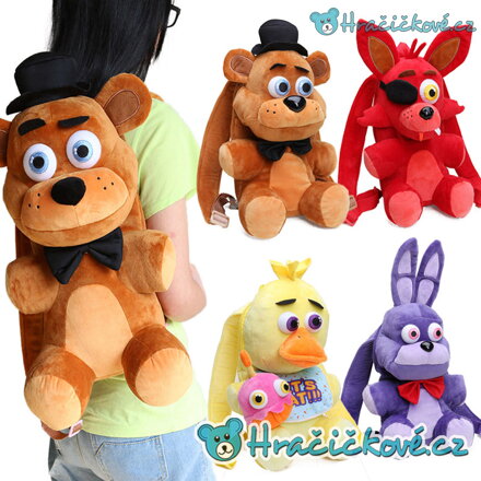 Plyšový batoh ze hry Five Nights at Freddy's, vel.33cm