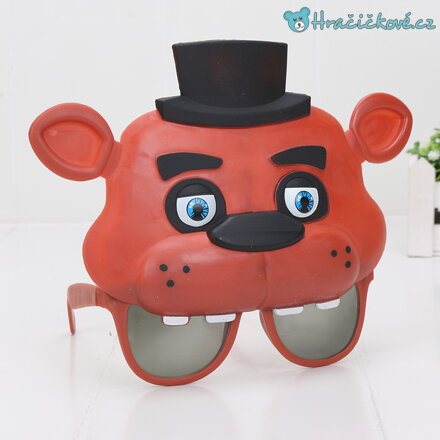 Brýle ze hry Five Nights at Freddy's (karnevalová maska, Pět nocí u Freddyho)