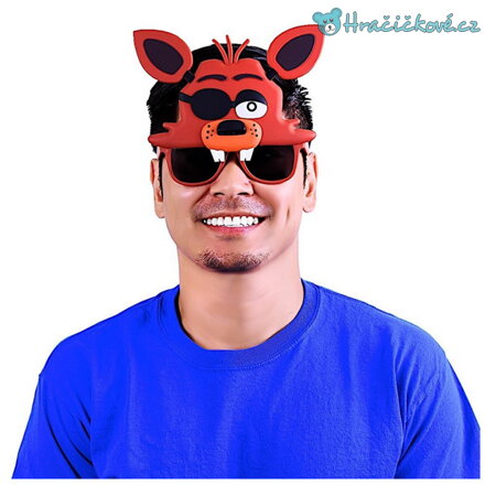 Brýle ze hry Five Nights at Freddy's (karnevalová maska, Pět nocí u Freddyho)