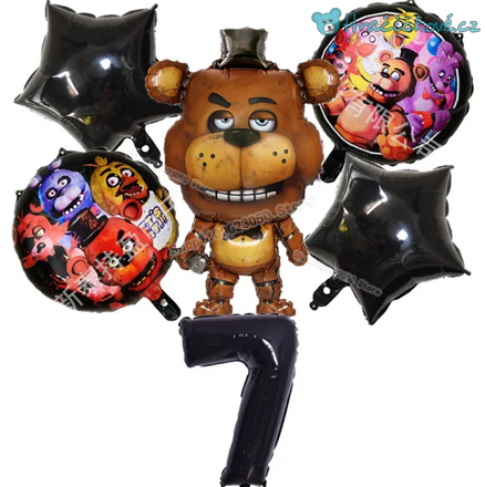 Set foliových balonků Five Nights at Freddy's