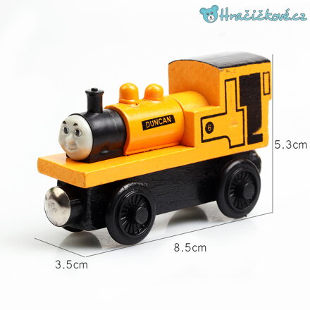 Dřevěné vláčky z pohádky Mašinka Tomáš (Thomas & Friends)
