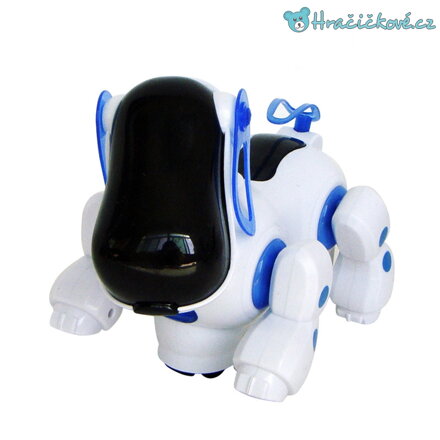 Robotický pejsek - modrý 