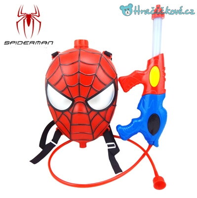 Spiderman batoh na vodu s vodní pistolí