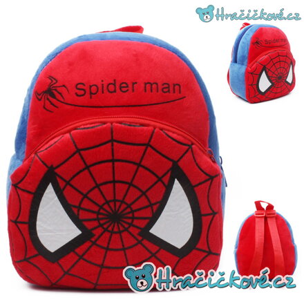 Dětský plyšový batoh (batůžek) s motivem Spiderman (Avengers)