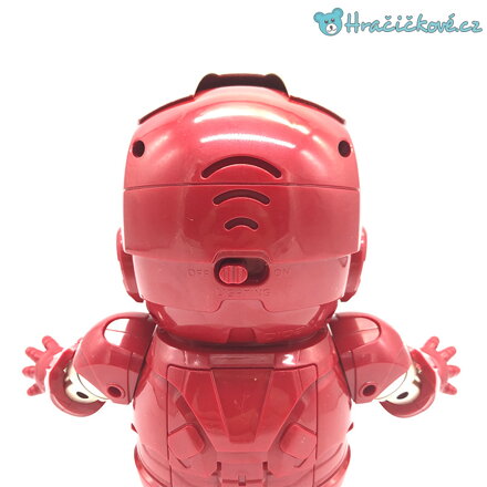 Svítící, hrající a tancující Iron Man, vel. 19cm