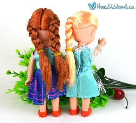 2x panenka Elza a Anna z ledového království (Frozen)