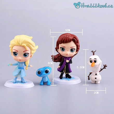 Figurky Ledové království (Frozen), 4ks