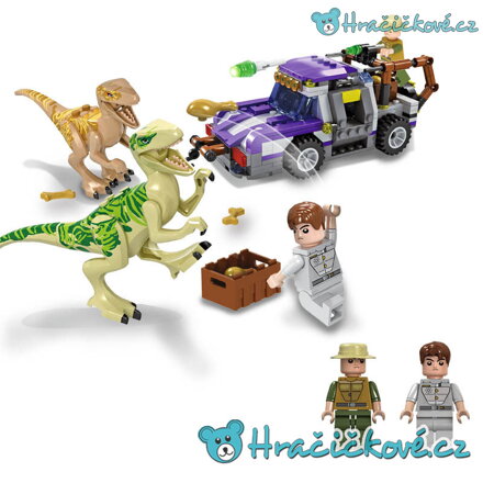 Jurský svět 315 dílků (stavebnice typu Lego)