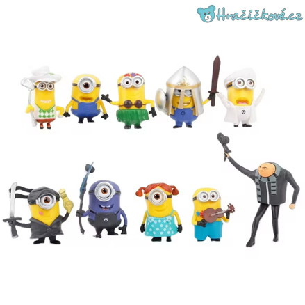 Postavičky Já padouch a Mimoni 10ks 