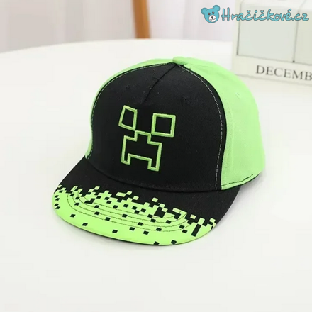 Kšiltovka / čepice Minecraft, typ 4