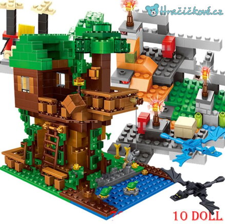 Minecraft stavebnice s figurkami