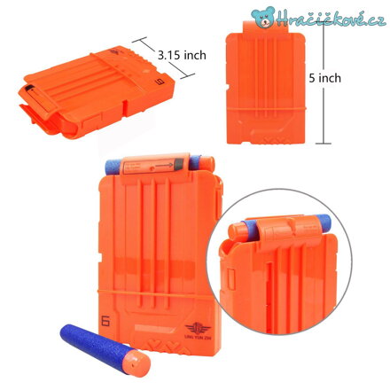 Vesta s vybavením typu Nerf – set 5 kusů