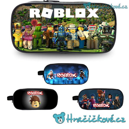 Školní penál Roblox na 2 zipy, 4 typy 