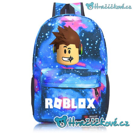 Dětský školní batoh Roblox, výška 42cm - modrý