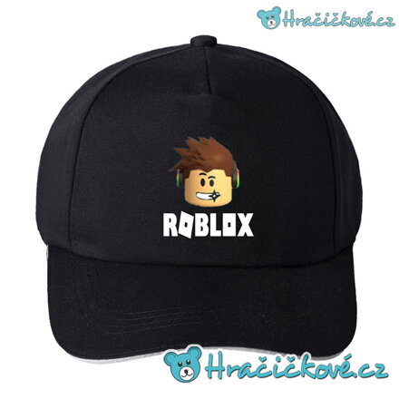 Dětská kšiltovka ze hry Roblox - černá