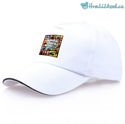 Kšiltovka / čepice ze hry GTA 5, více barev