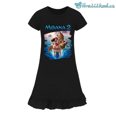 Krásné letní dívčí šaty s motivem Odvážná Vaiana (Moana)