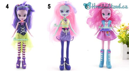 Panenky Equestria Girls, výběr z 9 druhů