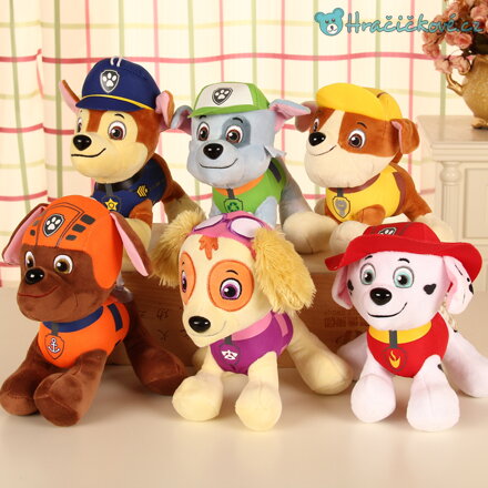 Plyšové hračky z pohádky Tlapková patrola (Paw Patrol)