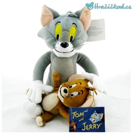 Plyšový Tom a Jerry, set 2ks