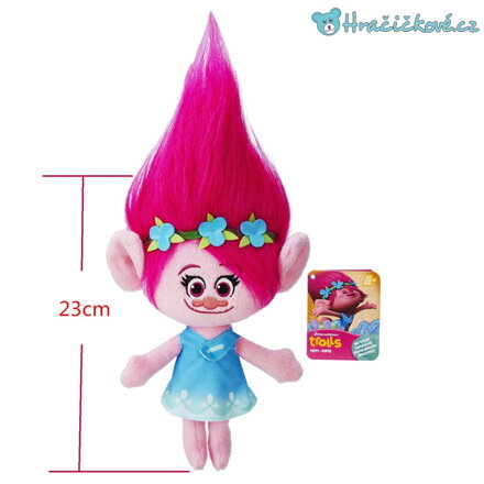 Plyšový Trolové (Trolls) Poppy a Větvík 