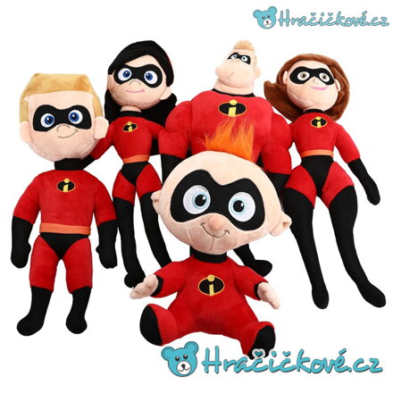 Plyšové hračky z pohádky Úžasňákovi 2 / Incredibles