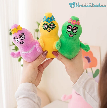 plyšáci ze seriálu Barbapapa a jeho rodinka