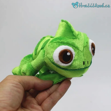Roztomilý plyšový Chameleon