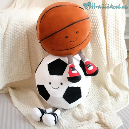 Plyšový míč Footbal a Basketbal Plyšový míč Footbal a Basketbal