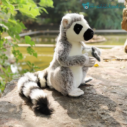 Plyšový Lemur, 28cm